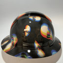 Full Brim Hard Hat Hydro Dipped TRIPPY ALIENS