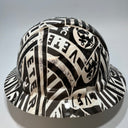 Full Brim Hard Hat Hydro Dipped USMC MARINES VETERAN