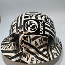 Full Brim Hard Hat Hydro Dipped USMC MARINES VETERAN