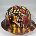 Full Brim Hard Hat Hydro Dipped WASHINGTON COMMANDERS