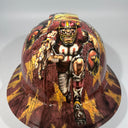 Full Brim Hard Hat Hydro Dipped WASHINGTON COMMANDERS