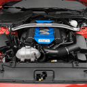 Custom Hydro Dipped Carbon Fiber Grabber Blue 2015+ Mustang Engine Cover