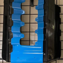 Custom Hydro Dipped Carbon Fiber Grabber Blue 2015+ Mustang Engine Cover