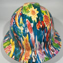 Full Brim Hard Hat Hydro Dipped Koi Fish